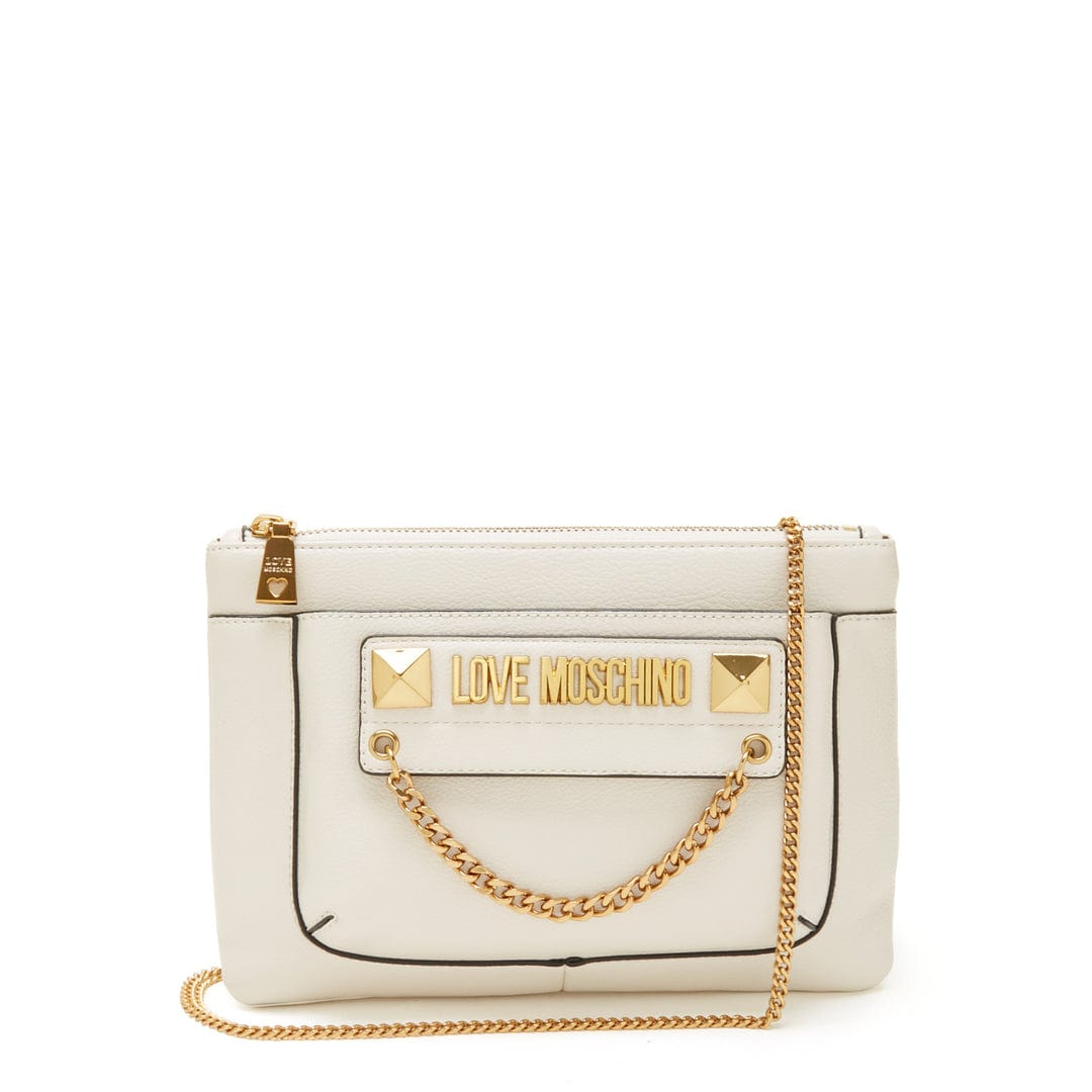 LOVE MOSCHINO White Crossbody Bag-8051042674331
