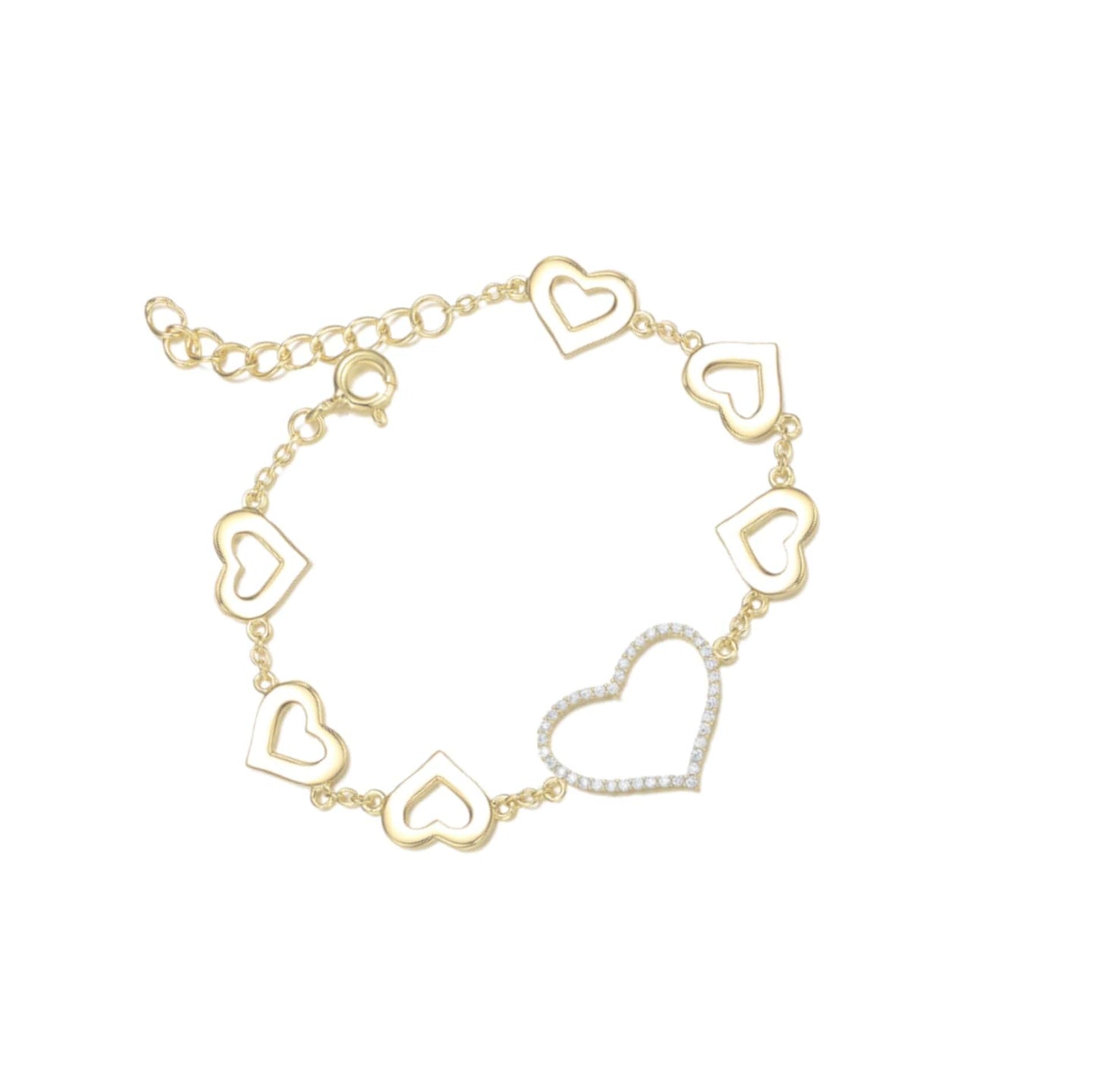 Open Heart Bracelet