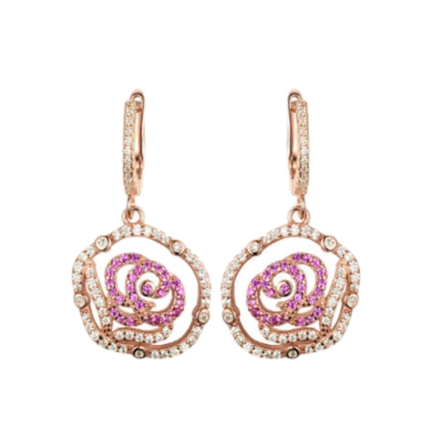 Rose Earrings