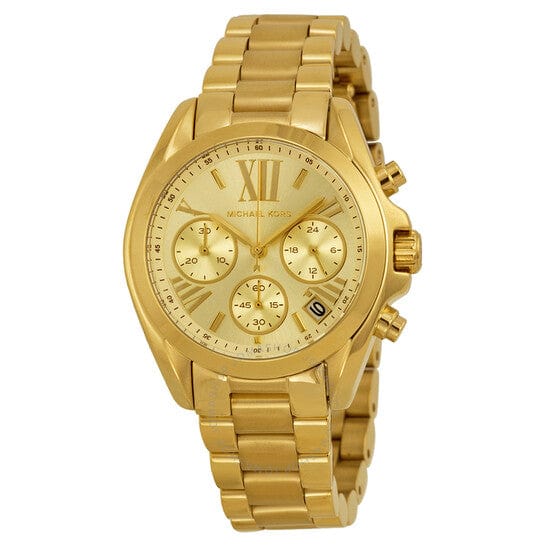 Michael Kors Gold-Tone Mini Bradshaw Watch MK5798