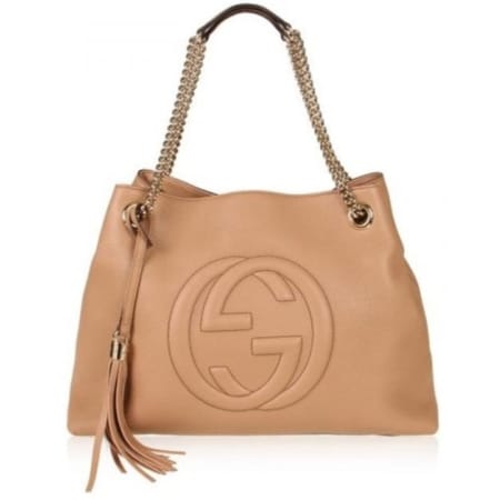 GUCCI Soho Leather Shoulder Bag with Tassle-536196 A7M0G 2754