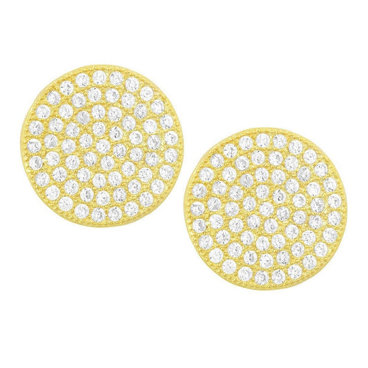 Micro Pave Cz Stud Earrings