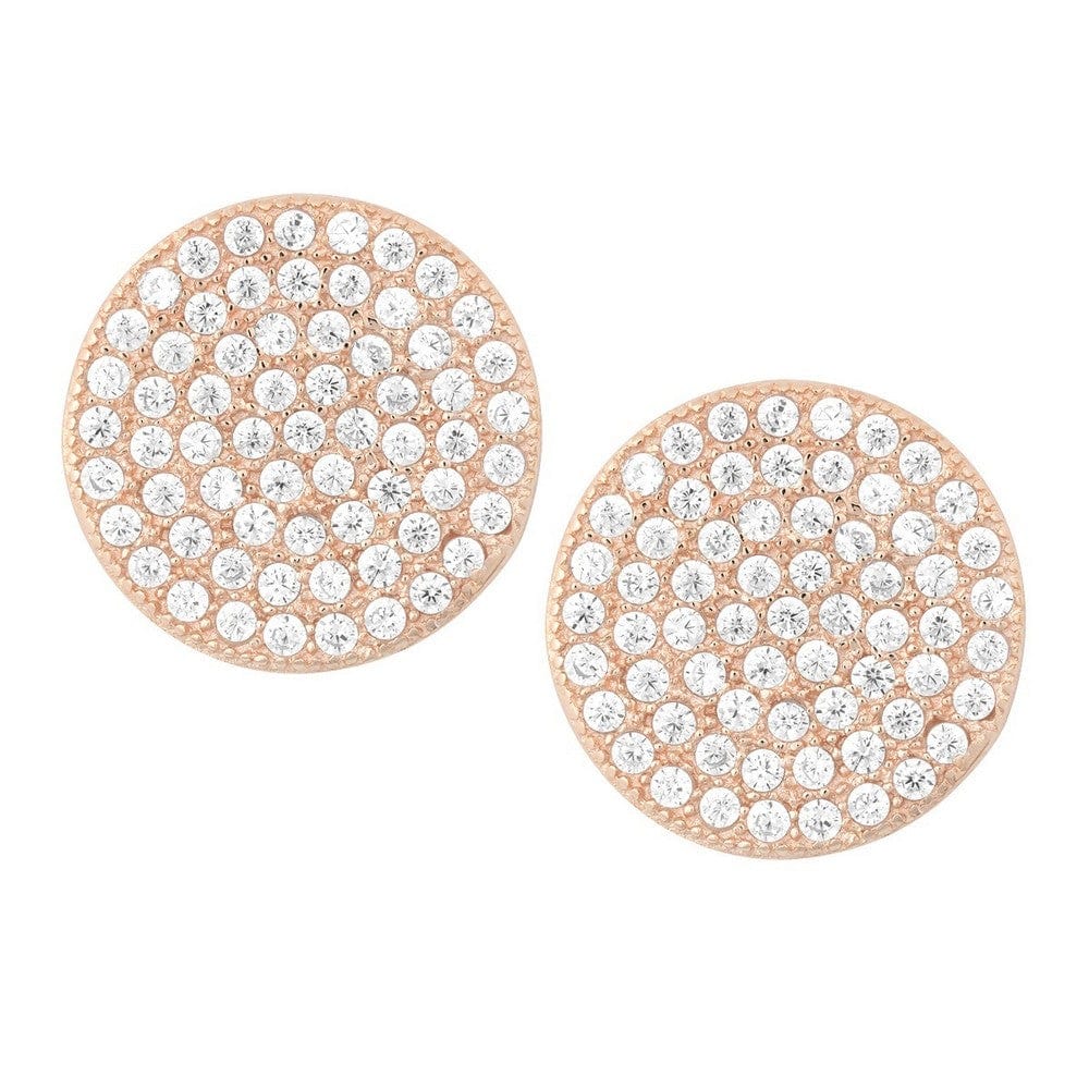 Micro Pave Cz Stud Earrings