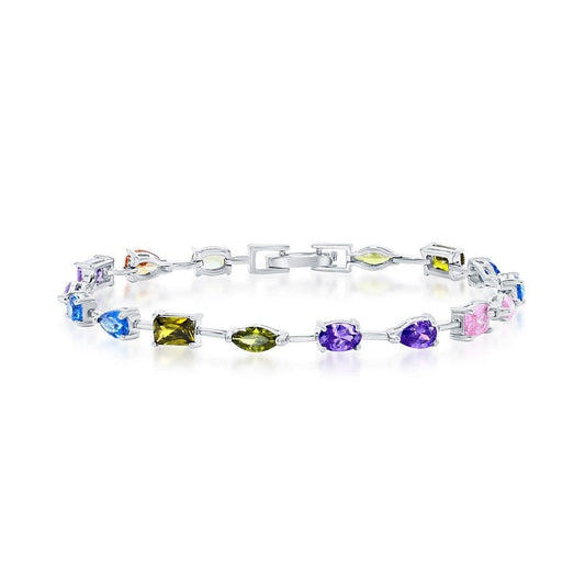 Multi Color CZ Bracelet