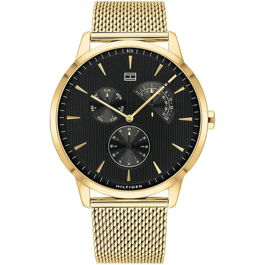 Tommy Hilfiger Classic Gold Mesh Men's Watch - 1710386