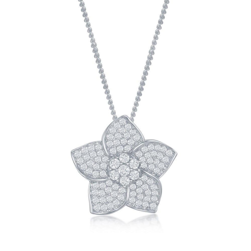 CZ Daffodil Necklace