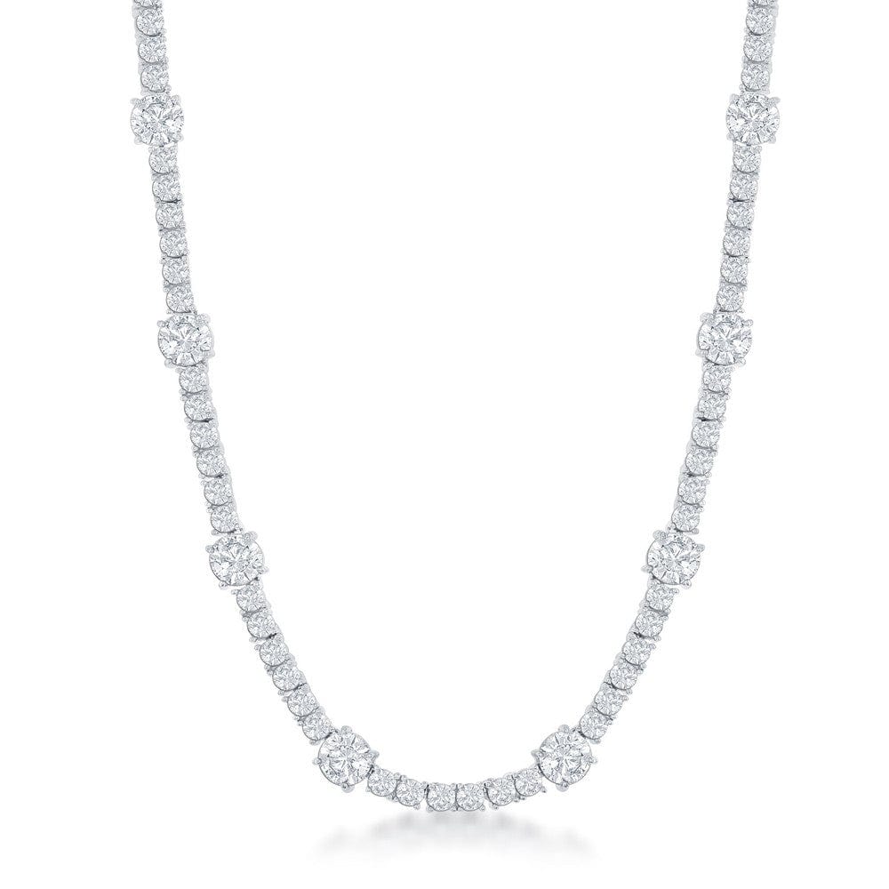 CZ Tennis Necklace