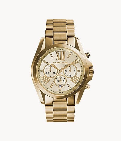 Michael Kors Gold-Tone Bradshaw Watch MK 5605
