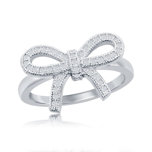 CZ Bow Ring