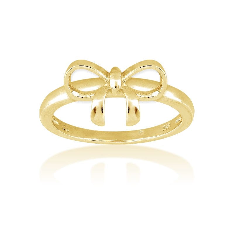 Gold Bow Ring